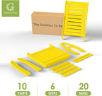 GREENVINES Outdoor Rocking Chairs | Set of 2 | Porch Rocker | HDPE Plastic | - Image 8