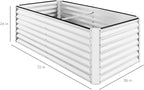 Best Choice Products 6x3x2ft Outdoor Metal Raised Garden Bed, Deep Root Box - Image 8