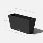 Veradek Pure Series Midori Trough Planter - Image 2