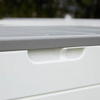 TARKARI Premium Pro Edition 100 Gallon Lockable Resin Deck Box, Waterproof & - Image 6
