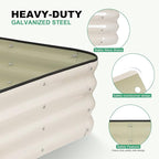 1MORE Raised Garden Bed -5X3X1 Galvanized Planter Box - Image 3