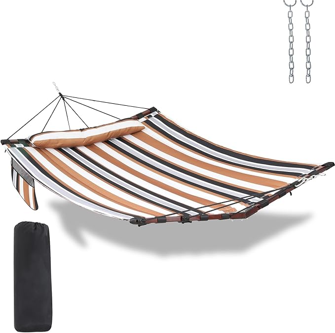 TegerDeger 12FT 2 Person Hammock Large Hammock 450LB Capacity by Tegerdeger