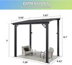 Aoxun 8’x 5’ Premium Gazebo - Image 2