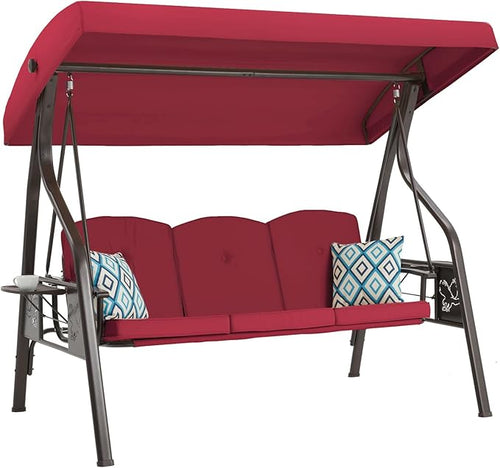 3-Seat Outdoor Porch Swing by zzw