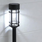 Mancra Solar Pathway Lights Outdoor, 8 Pack Metal Glass Solar Lights Outdoor - Image 6