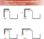CADUKE Railing Planter Boxes Deck 2 Pack Railing Flower Box - Image 8