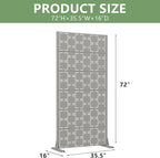 Casaphoria Metal Privacy Screen Outdoor - Image 4