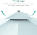 Best Choice Products 10x10ft Cantilever Patio Umbrella w/Base Included - Image 6