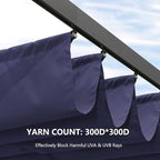 Pergola Shade Cover Replacement Canopy Top Compatible - Image 6