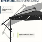 wikiwiki 10ft Solar LED Patio Umbrella - Image 6