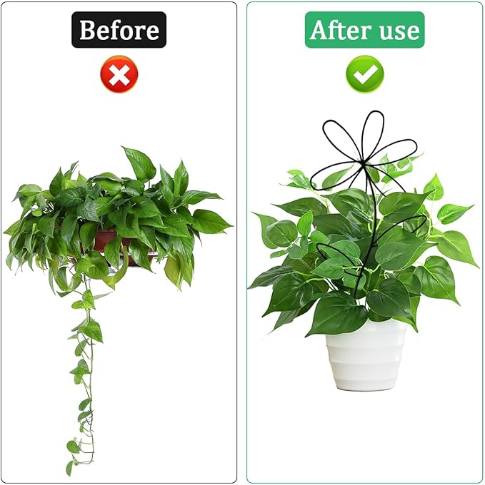 2 Pcs Indoor Plant Trellis, Mini Garden Trellis - Image 3