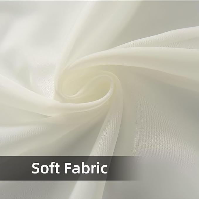 SpaceDresser Waterproof Outdoor Sheer Curtains - Image 7