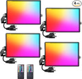 Onforu LED Flood Light Outdoor 35W Color Changing RGBW Floodlight by Onforu