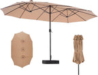 DUMOS 15FT Large Patio Umbrella by DumosLifestyle