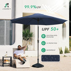 JEAREY 9FT Outdoor Patio Umbrella Outdoor Table Umbrella - Image 3