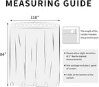Easy-Going Linen Look Outdoor Curtains Waterproof Windproof Porch Curtains - Image 7