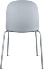 2xhome Modern Stackable Armless Dining Chair | Plastic Shell Seat - Image 7