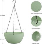 8 inch Small Hanging Planters Plant Pots - Image 2