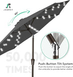 JEAREY 9FT Outdoor Patio Umbrella - Image 4