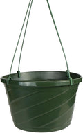 The HC Companies Euro Hanging Basket Planter Decorative 12-Inch Large Plastic by TheHCCompanies