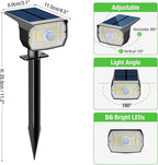 nipify 12 Pack Solar Spot Lights Outdoor Motion Sensor - Image 7