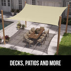 GORILLA GRIP Heavy Duty Sun Shade, UV Protection Fade Tear and Rust Resistant - Image 7