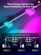 addlon Permanent Outdoor Lights, Smart RGB+IC LED Lights - Image 7