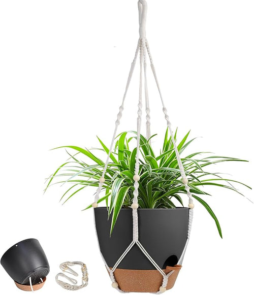 41.5 Inch Macrame Plant Hanger Indoor Outdoor by Vanslogreen