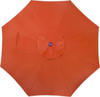 Blissun 9' Outdoor Patio Umbrella, Outdoor Table Umbrella, Yard Umbrella - Image 4