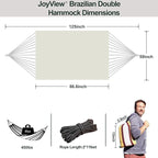JoyView Brazilian Double Hammock - Image 2