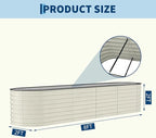Garvee Galvanized Raised Garden Bed Outdoor, Rust-Resistant Raised Garden Beds - Image 2