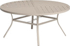 VICLLAX Round Patio Table with Adjustable Umbrella Hole by HOME