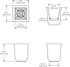 Mayne 5873-B Polyethylene Planter - Image 6