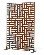 VEVOR Metal Privacy Screen, Outdoor Privacy Screens & Panels, Freestanding by VEVOR