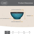Classic Home and Garden Rosie Modern Planter w/Drainage - Image 5
