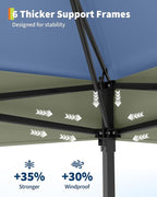 Canopy Tent 12x12 ft, Pop Up Gazebo One-Push Setup - Image 6