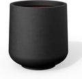 Kante 8.2" Dia Round Concrete Planter, Outdoor Indoor Large Plant Pots by Kante