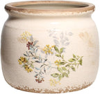 Pots for Plant, Cottage Rustic Clay Ceramic Tabletop Flower Pots, 6.29'' Plant by XiaanJiaju