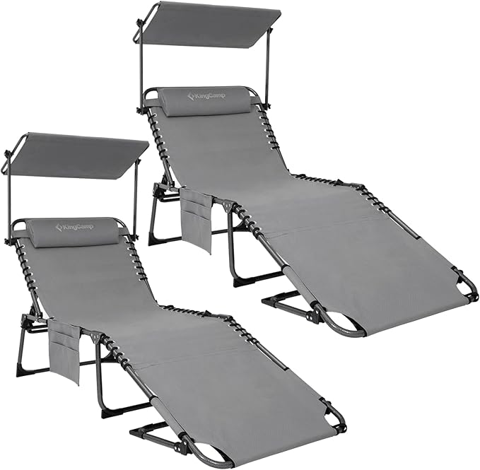 KingCamp 2 Pack Tanning Chair by KingCamp