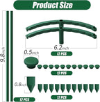 Uzoli 12 Pack Plant Support Stakes Sets - Image 2