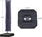 PURPLE LEAF 10'×10' Patio Umbrella - Image 3