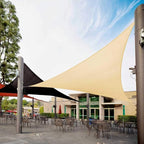 Royal Shade 20' x 20' x 20' Beige Triangle Sun Shade Sail Canopy Outdoor Patio by RoyalShade