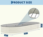 Garvee 2 Pack Galvanized Raised Garden Beds - Image 2
