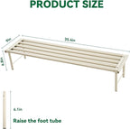 Metal Plant Stand, Rust-proof Aluminum Flower Pot Stand, Heavy Duty Planter - Image 3