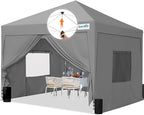 Quictent Privacy 10x10 Pop up Canopy Tent by QUICTENT