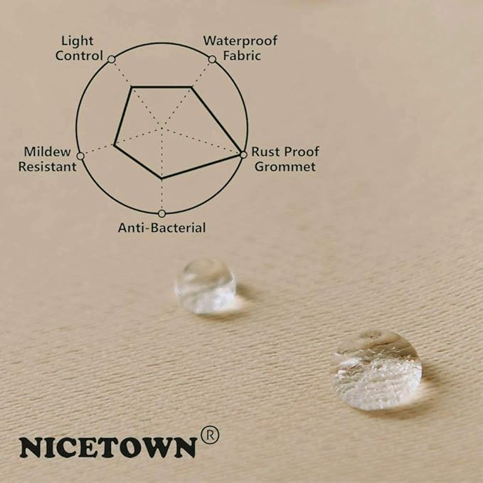 NICETOWN Outdoor Curtain Waterproof - Image 4