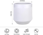 Plant Pots，Set of 2 Plastic Large Pots - Image 3