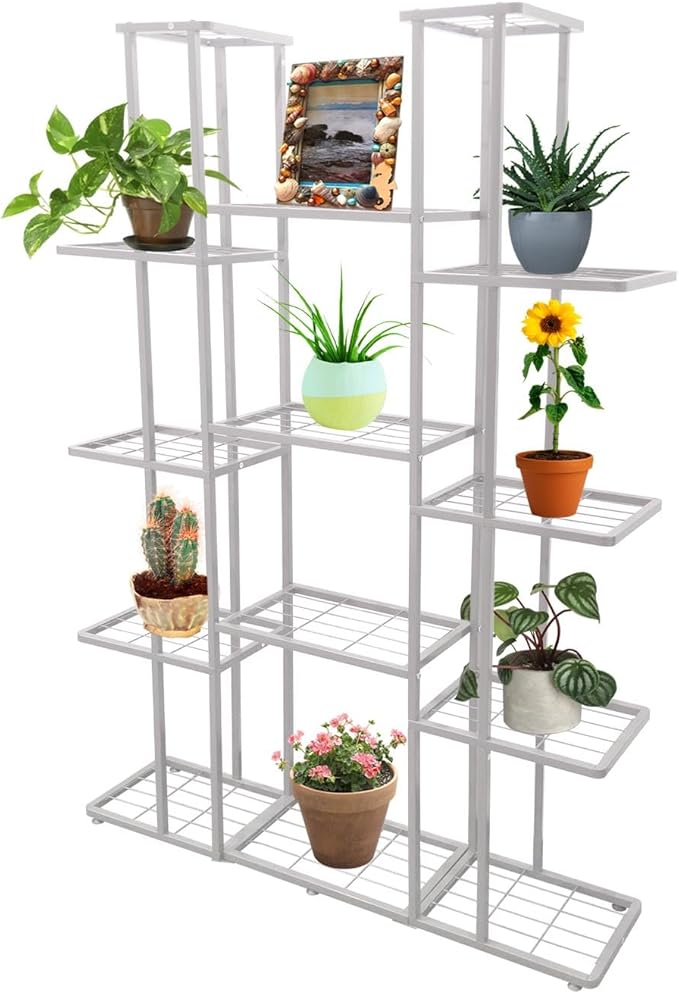 MTB Garden 5 Tier 14 Potted Metal Large Plant Stand - Image 2