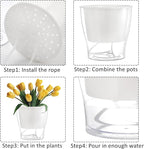 ZOOFOX 4 Pack Self Watering Pots - Image 4