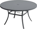 VICLLAX 50" Outdoor Round Patio Table by HOME
